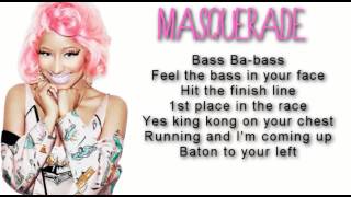 Masquerade - Nicki Minaj [ Lyrics + Download ]