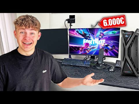 MEINE XXL SETUPTOUR 2024😍**WOMIT ICH ZOCKE