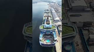 Crown Princess cruises into Fremantle, Western Australia to start the Summer season #cruise #ship