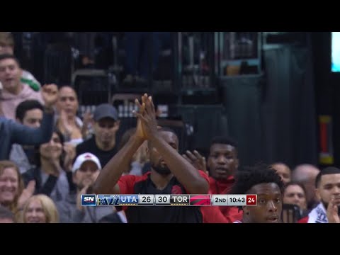 2nd Quarter, One Box Video: Toronto Raptors vs. Utah Jazz