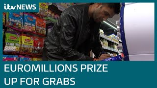 EuroMillions £184m jackpot up for grabs in largest lottery prize in UK