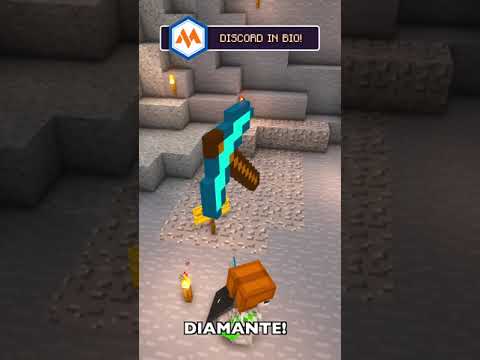 Ha Buttato nella lava il PICCONE OP di MINECRAFT!