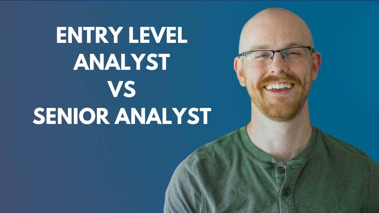 Entry Level vs Mid Level vs Senior Level Data Analyst - YouTube