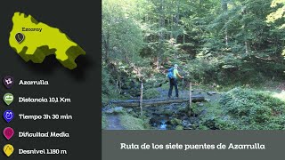 Ruta de los siete puentes de Azarrulla | Senderismo en La Rioja