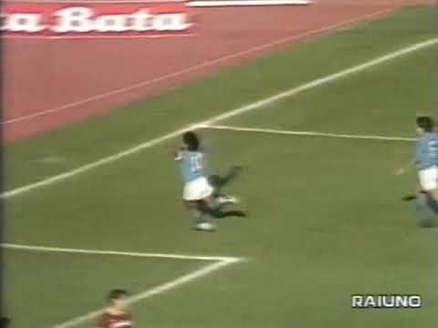 07 - Roma - Napoli 0-1 | Serie A 1986-87 | dalla DS | Maradona played and scored | riedited 4:3