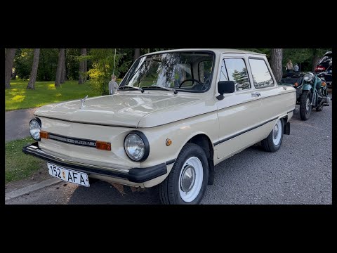 ZAZ Zaporozhets 968M — Classic Soviet Microcar Walkaround (Vintage Ukrainian Retro Car)