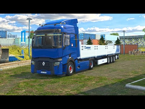 Euro Truck Simulator 2 | ETS2 1.45 Open Beta | Renault Range T | Katowice (PL) to Budapest (H)