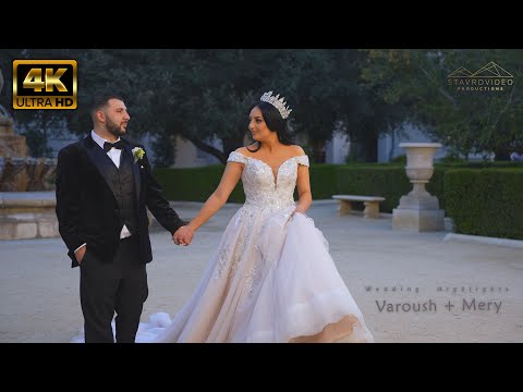 Varoush + Mery's Wedding 4K UHD Highlights at Caesars hall st Leon Church and Pasadena City Hall