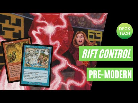 PREMODERN MTG: UR RIFTSTILL CONTROL [Blue Red Control]: Deck Tech