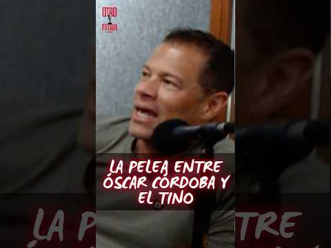 La PELEA entre ÓSCAR CÓRDOBA y el TINO ASPRILLA #futbolcolombiano #bocajuniors #palmeiras #pelea