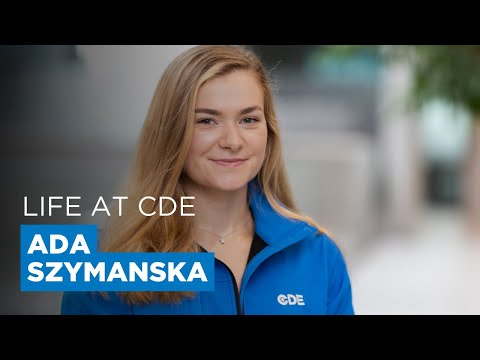 Life at CDE - Ada Szymanska - Laboratory Process Engineer