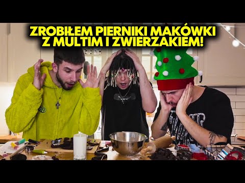 ZROBIŁEM PIERNIKI MAKÓWKI Z MULTIM I ZWIERZAKIEM! *poszło tragicznie*
