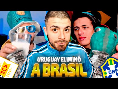 BRASIL ELIMINADO DE LA COPA AMÉRICA: ¿URUGUAY PUEDE SER CAMPEÓN? DEBATE FT. URUGUAYOS Y BRASILERO