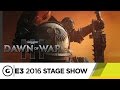 Dawn of War III Campaign Stage Demo - E3 2016 Stage Show