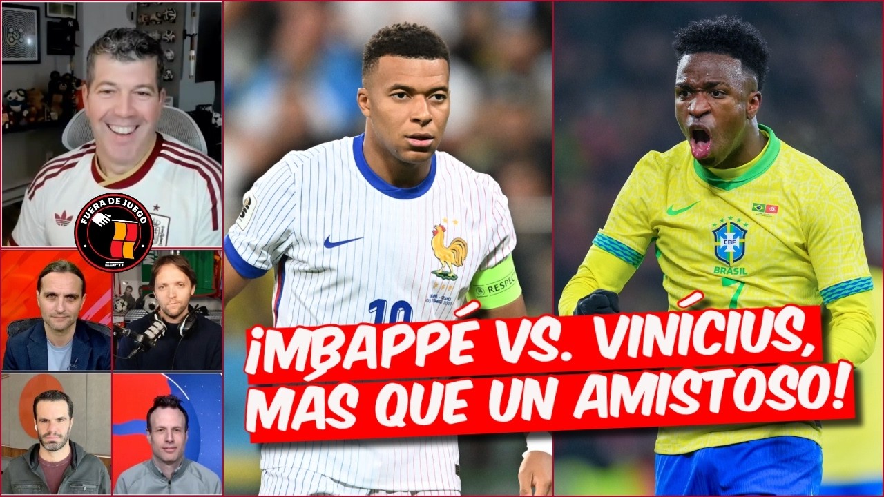 Francia SE JUEGA el 1ER PUESTO del RANKING FIFA frente a Brasil | Fuera de Juego