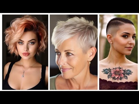 Pixie Cut Shaved Sides