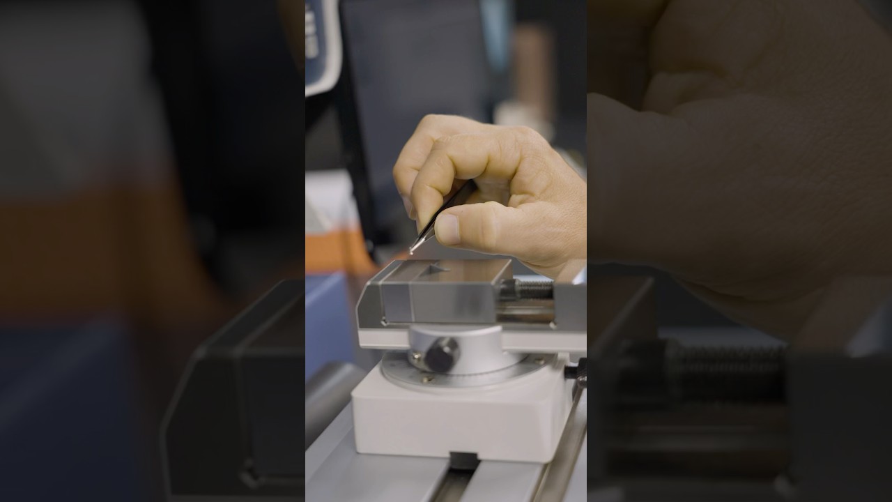 Precision Inspection Equipment Measures Tiny Parts