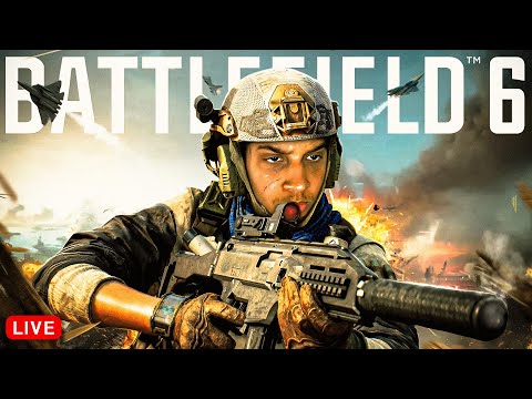 🔴 LIVE - BATTLEFIELD 6 EARLY GAMEPLAY! #BF6Reveal #ad 🏆  FaZe Swagg
