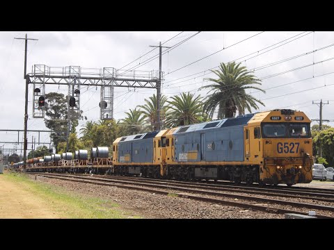 3 Freight Trains around Melbourne