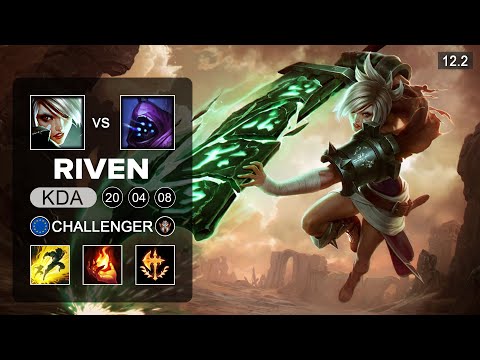 Riven Top vs Jax - EUW Grandmaster - Season 12 Patch 12.2