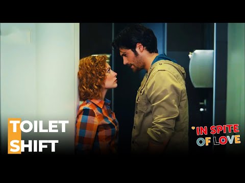 Yalın And Defne's Toilet Meeting - In Spite Of Love Episode 4