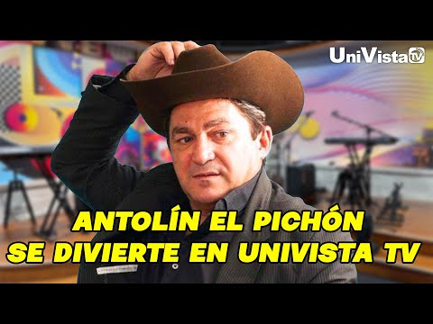 Antolín El Pichón se divierte durante entrevista I UniVista TV