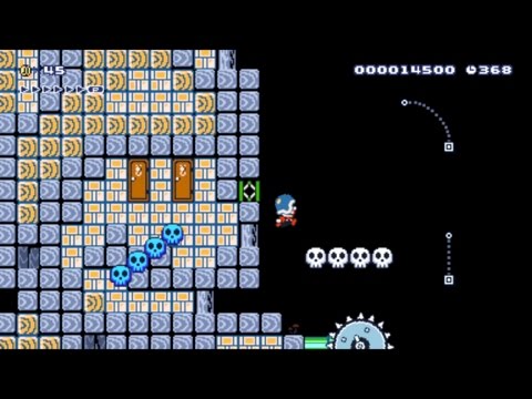 Super Mario Maker - Automatic Creepy Tanooki