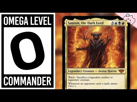 Omega Level Commander | Sauron, the Dark Lord | Incredibly Powerful | Deck Tech | EDH | MTG
