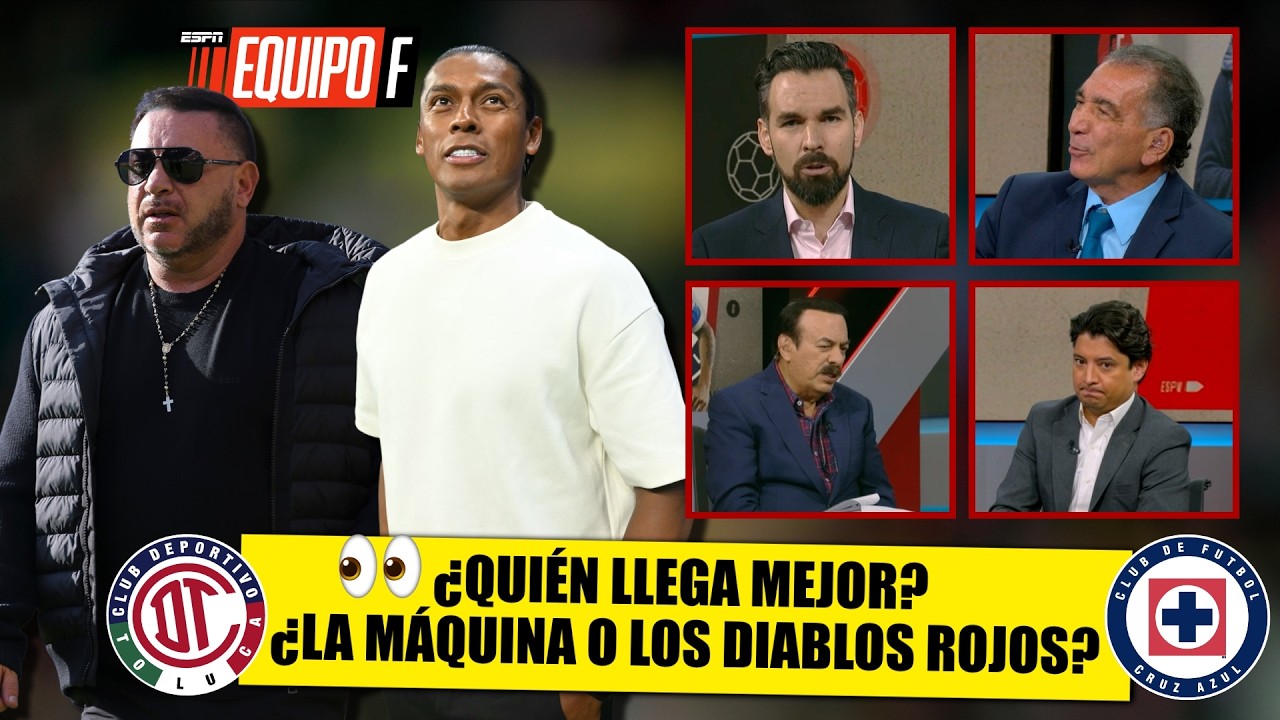 HUIQUI busca su CONSAGRACIÓN con CRUZ AZUL ante TOLUCA y TURCO en CAMPEÓN DE CAMPEONES | Equipo F