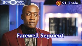 Vincint Cannady Farewell / Goodbye Segment The Four Season 1 Finale