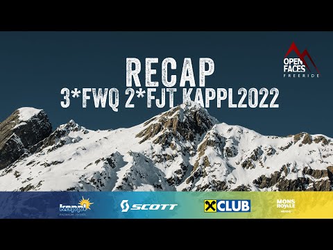 OPEN FACES 3* FWQ/2*FJT Kappl/Paznaun 2022 - Recap