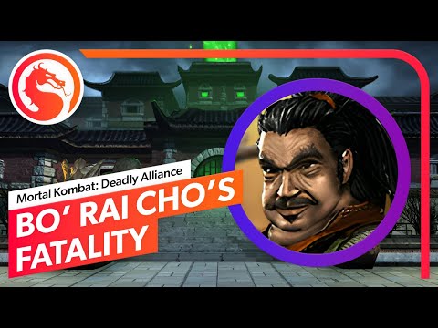 Bo' Rai Cho's "Belly Flop" Fatality | Mortal Kombat: Deadly Alliance