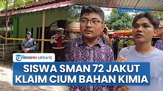Kesaksian Siswa SMAN 72 Jakut saat Insiden Ledakan Diduga Bom Terjadi, Ngaku Cium Bau Bahan Kimia
