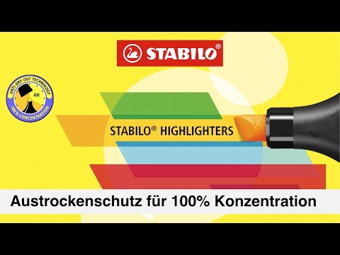 Artikelvideo 1 für STABILO LUMINATOR Textmarker gelb, 1 St., Artikelnummer 428599