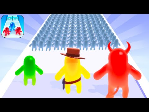 JOIN BLOB CLASH - Max Levels Gameplay Walkthrough (iOS,Android) NEW UPDATE Freeplay