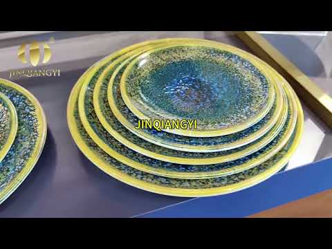 Add a splash of art to your dining #factory #dinnerware  #horeca  #jinqiangyi