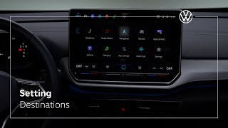 Volkswagen Setting Destinations
