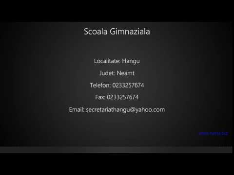 Scoala Gimnaziala Hangu