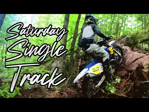 📅Saturday Single-Track📅 | Dirt-Bike Heaven | Water | Roots | Rocks | Yamaha YZ250X POV