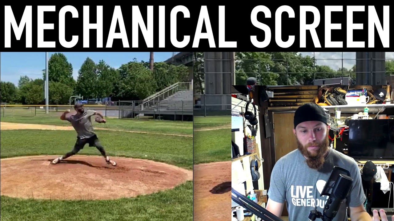 Pitching Mechanics Screen Preview - Mechanical Analysis | ROBBY ROWLAND