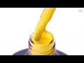 Гель-лак NUB 245 Brass Mesh (оранжево-желтый, эмаль), 8 мл