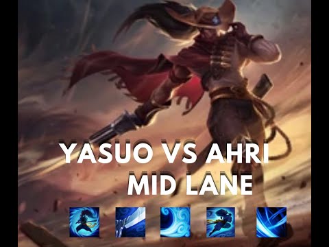 YASUO vs AHRI | Mid lane | Platinum 1 | League of Legends Wild Rift