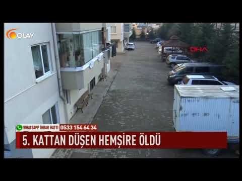 5. kattan düşen hemşire öldü