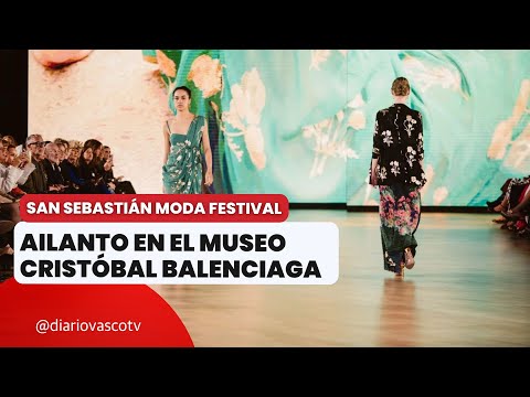 San Sebastián Fashion Festival FW2025-2026. Ailanto fashion show at the Balenciaga Museum