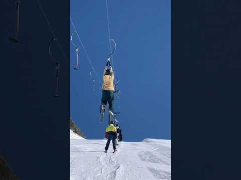 🤯 How did this happen? #ski #fails #skiing #winter #snow