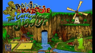 Banjo Kazooie The Corrupted Jiggys. Walkthrough 110% Part 1 (World 1 Farm Fatale)