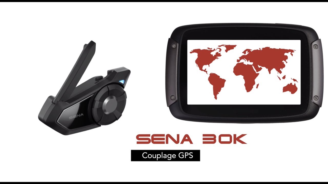 Comment je peux coupler mon Sena 30K à un systeme de navigation GPS?