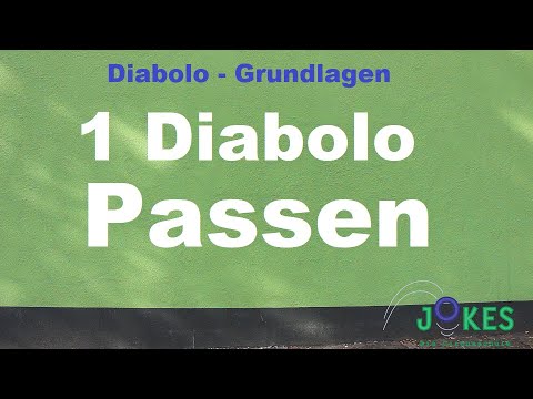 Diabolo Grundlagen - Ein Diabolo passen