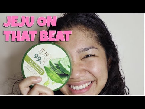 10 WAYS TO USE ALOE VERA GEL - THE FACE SHOP JEJU ALOE (GROOMING AND NATURAL SKIN CARE) | CRIZZABEER