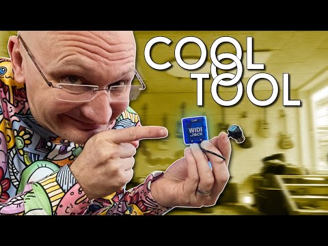 Midi without a Cable! WIDI Jack Review